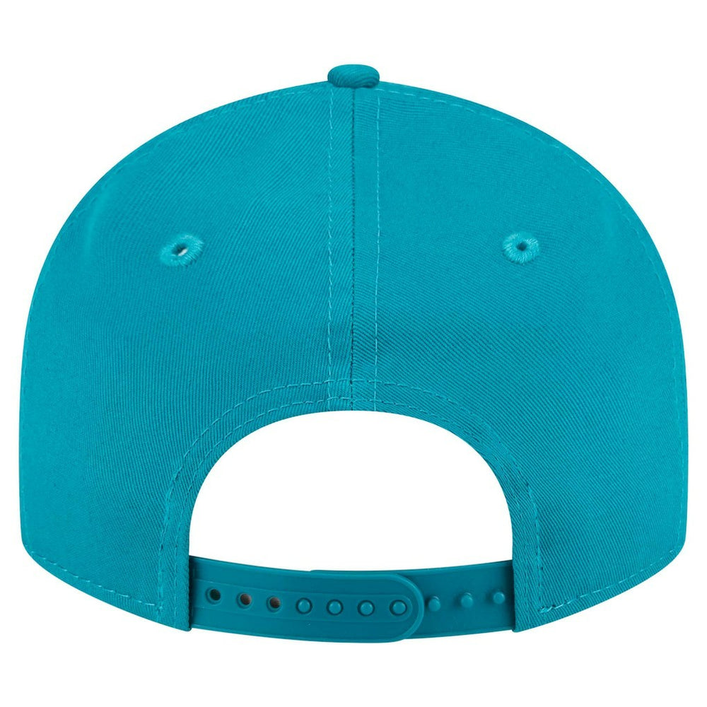Miami Dolphins New Era Main Low Profile 9FIFTY Snapback Hat Aqua - NFL