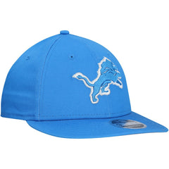Detroit Lions New Era Main Low Profile 9FIFTY Snapback Hat Blue - NFL