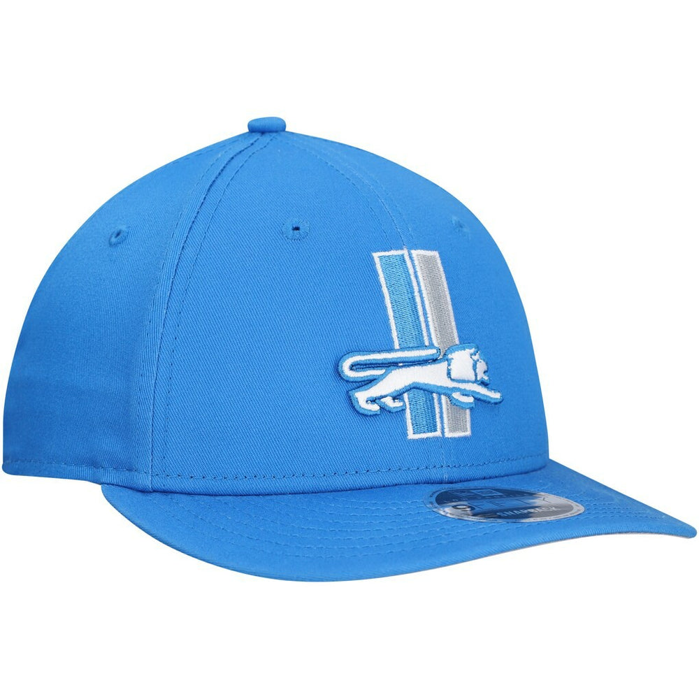 Detroit Lions New Era Main Low Profile 9FIFTY Snapback Hat Blue - NFL