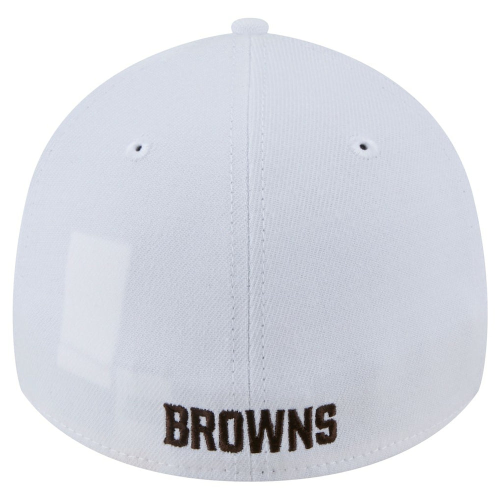 Cleveland Browns New Era Main 39THIRTY Flex Hat White - NFL