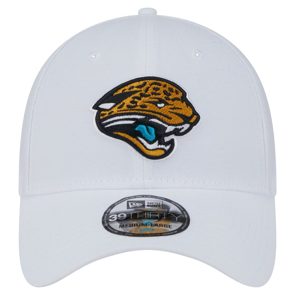 Jacksonville Jaguars New Era Throwback 39THIRTY Flex Hat White - NFL