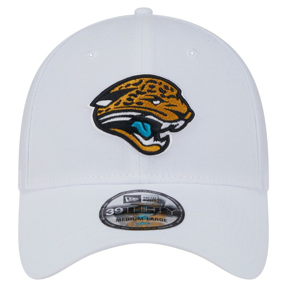 Jacksonville Jaguars New Era Throwback 39THIRTY Flex Hat White - NFL