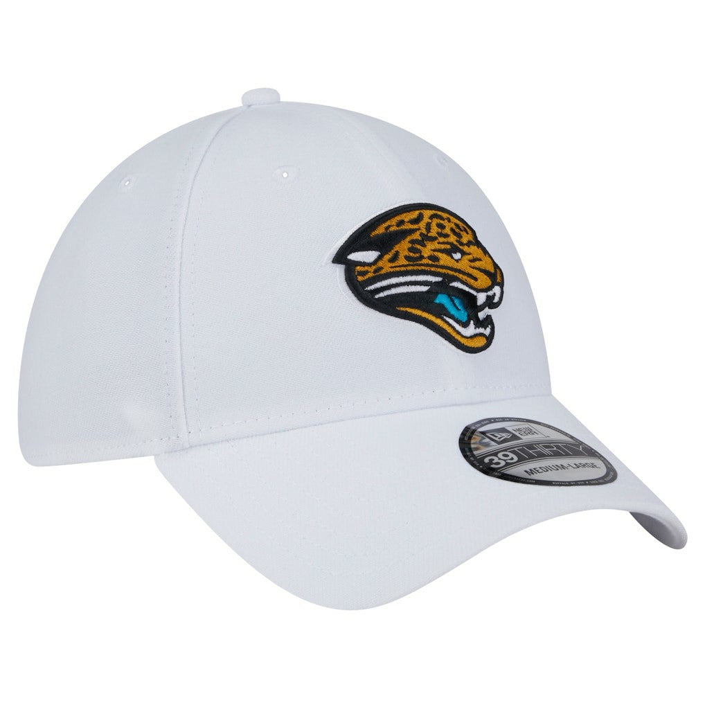 Jacksonville Jaguars New Era Throwback 39THIRTY Flex Hat White - NFL