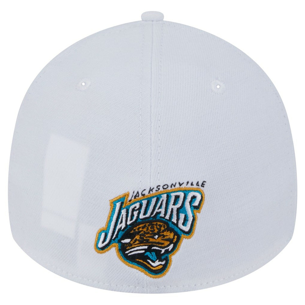 Jacksonville Jaguars New Era Throwback 39THIRTY Flex Hat White - NFL