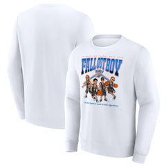Fanatics - Fall Out Boy x Oklahoma City Thunder So Much For (2our) Dust Fleece Pullover Sweatshirt - White
