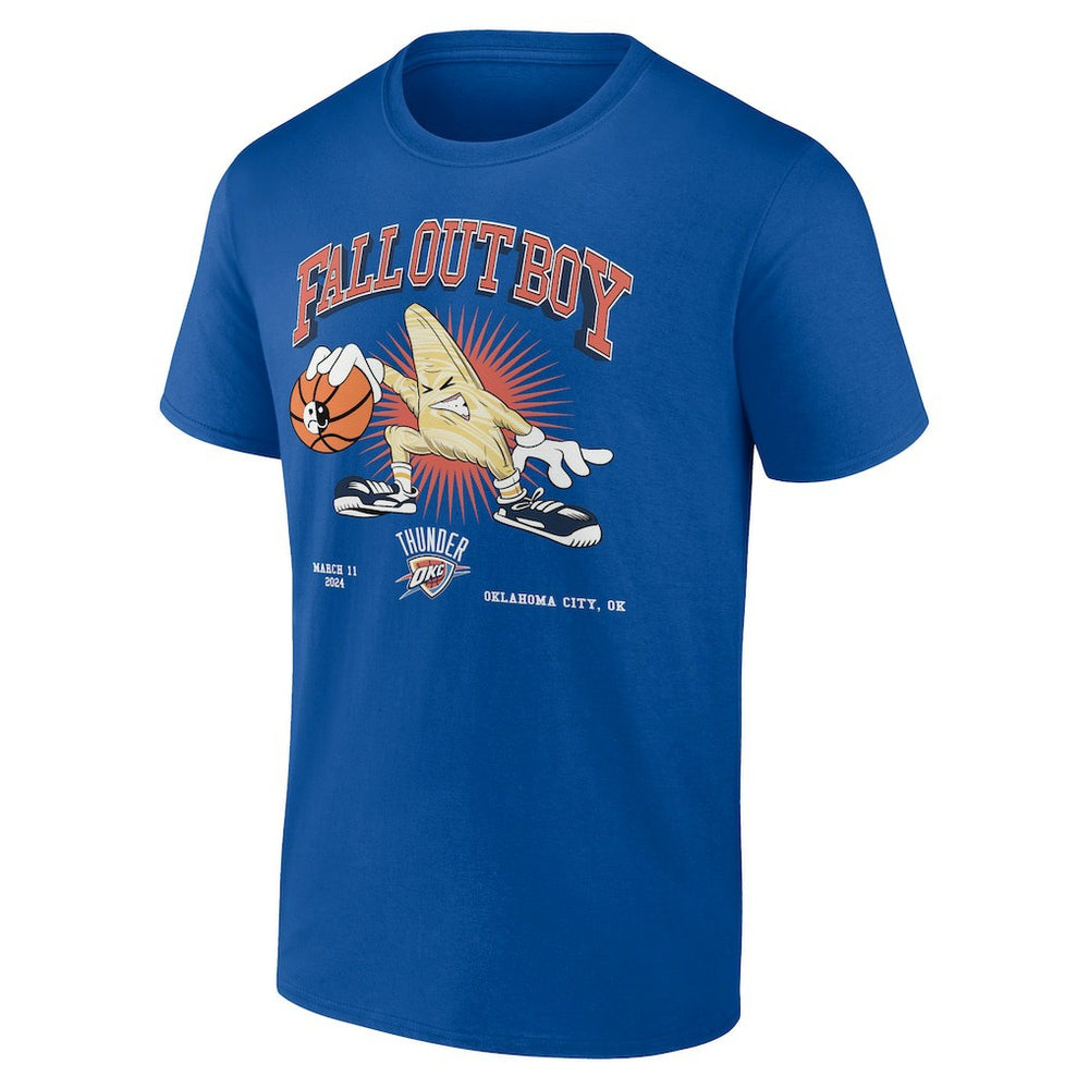 Fanatics - Fall Out Boy x Oklahoma City Thunder So Much For (2our) Dust T-Shirt - Blue