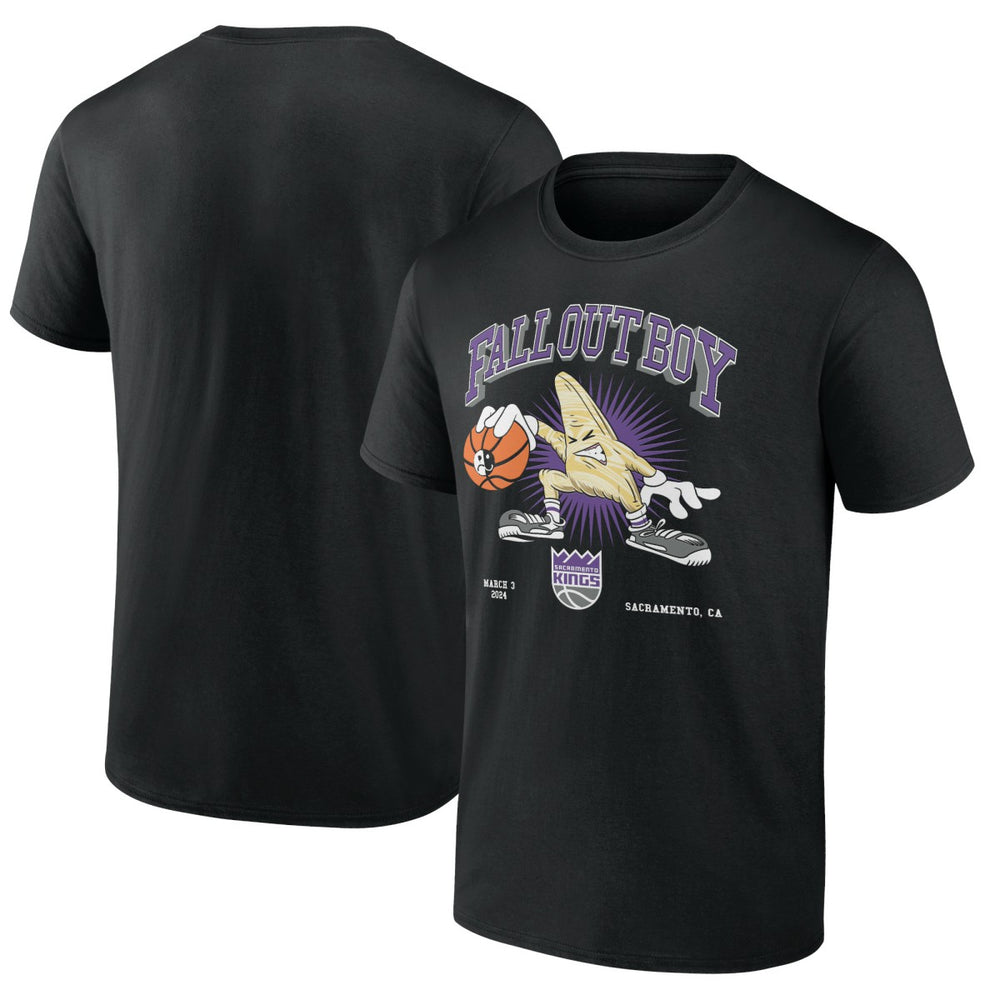 Fanatics - Fall Out Boy x Sacramento Kings So Much For (2our) Dust T-Shirt - Black
