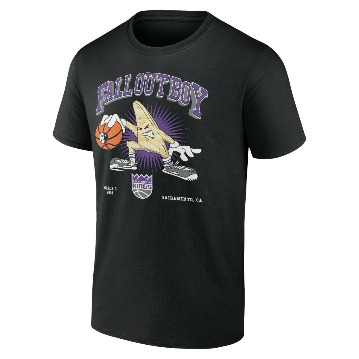 Fanatics - Fall Out Boy x Sacramento Kings So Much For (2our) Dust T-Shirt - Black