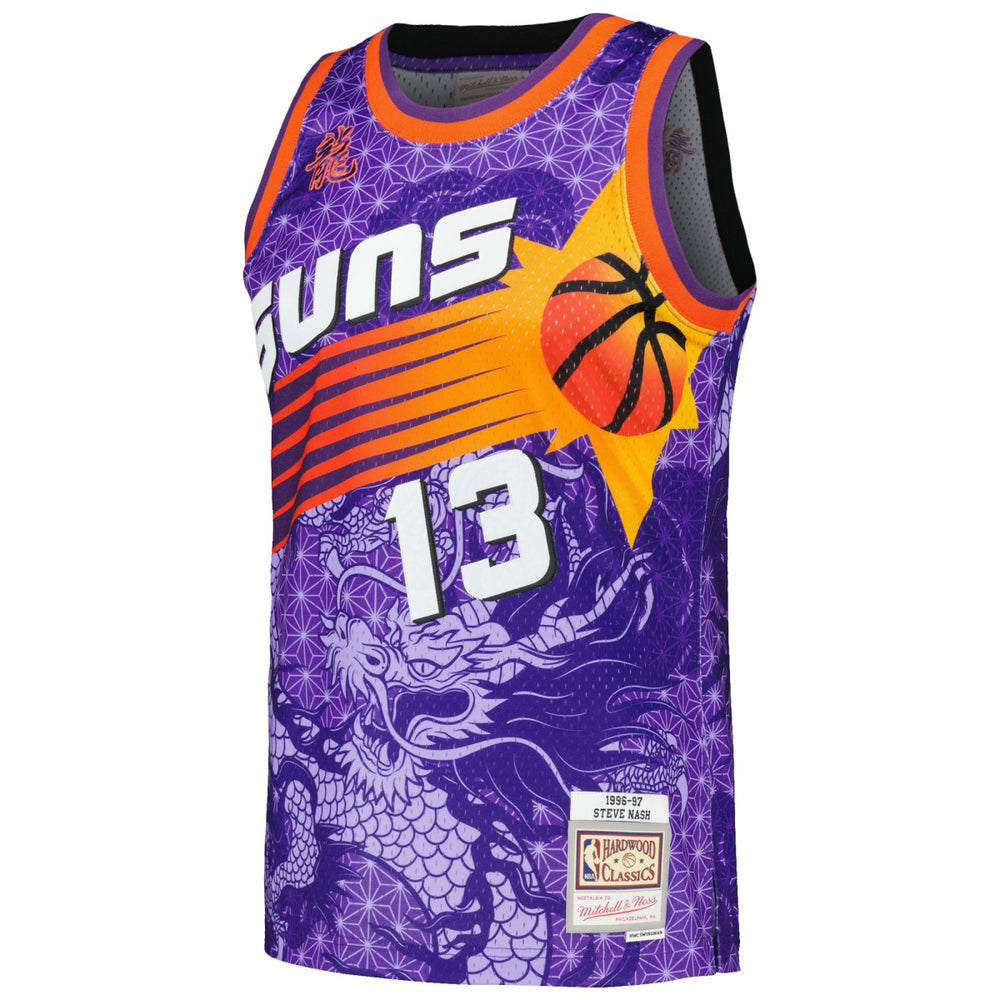 Mitchell & Ness - Steve Nash Phoenix Suns 1996/97 Hardwood Classics Asian Heritage 6.0 Swingman Throwback Player Jersey - Purple