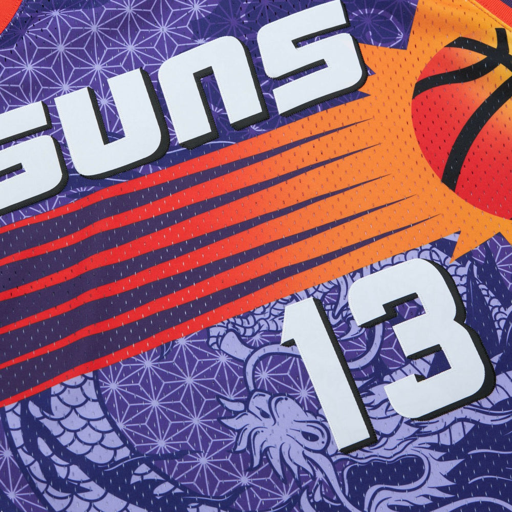 Mitchell & Ness - Steve Nash Phoenix Suns 1996/97 Hardwood Classics Asian Heritage 6.0 Swingman Throwback Player Jersey - Purple