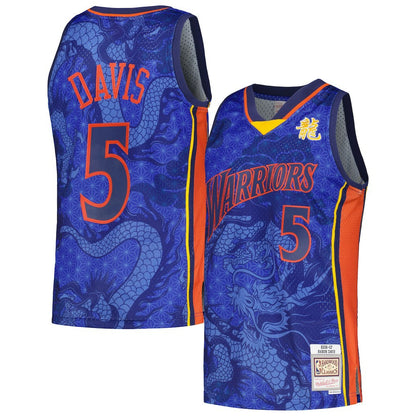 Baron Davis Golden State Warriors 2006/07 Hardwood Classics Asian Heritage 6.0 Swingman Throwback Player Jersey sale - Royal | NBA Jerseys