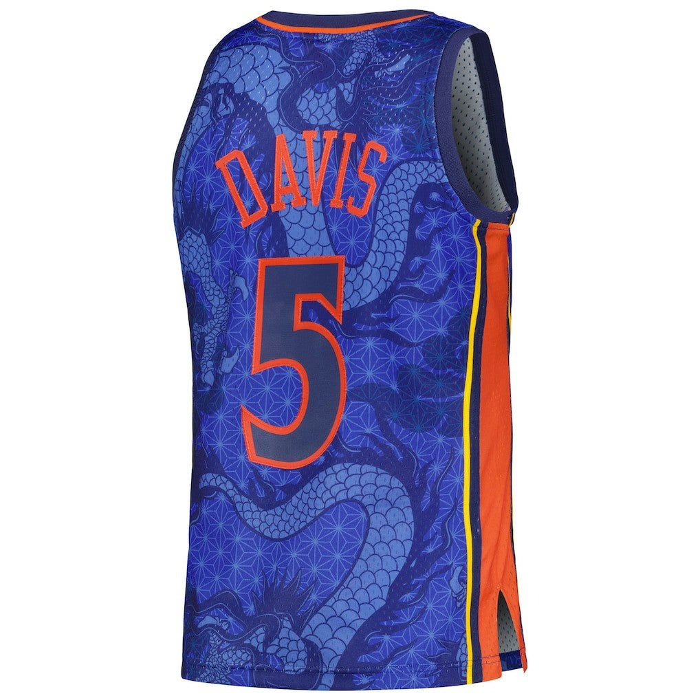 Baron Davis Golden State Warriors 2006/07 Hardwood Classics Asian Heritage 6.0 Swingman Throwback Player Jersey sale - Royal | NBA Jerseys