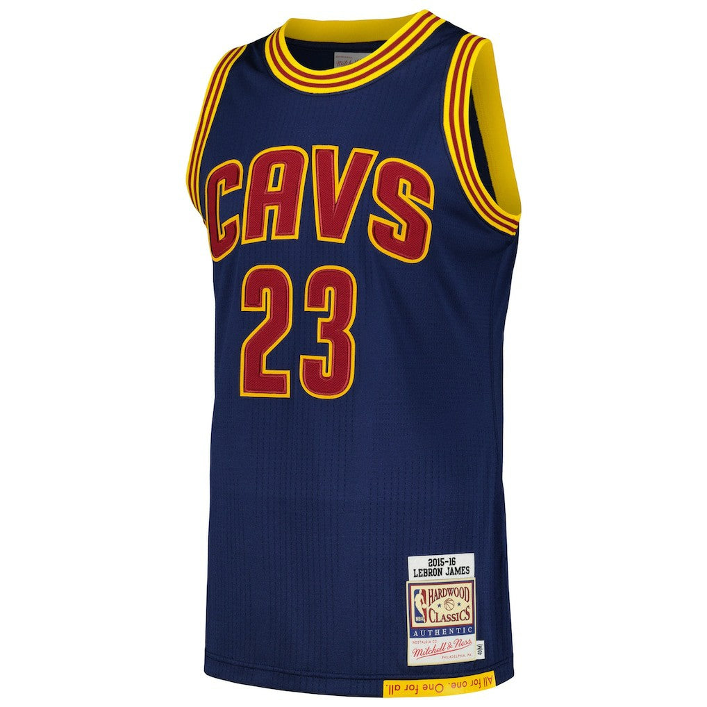 LeBron James Cleveland Cavaliers 2015/16 Hardwood Classics Authentic Jersey sale - Navy | NBA Jerseys