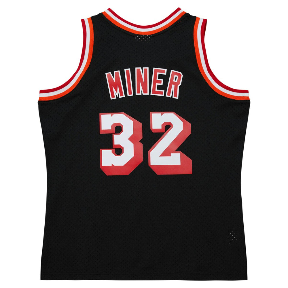Mitchell & Ness - Harold Miner Miami Heat 1992/93 Hardwood Classics Swingman Throwback Jersey - Black