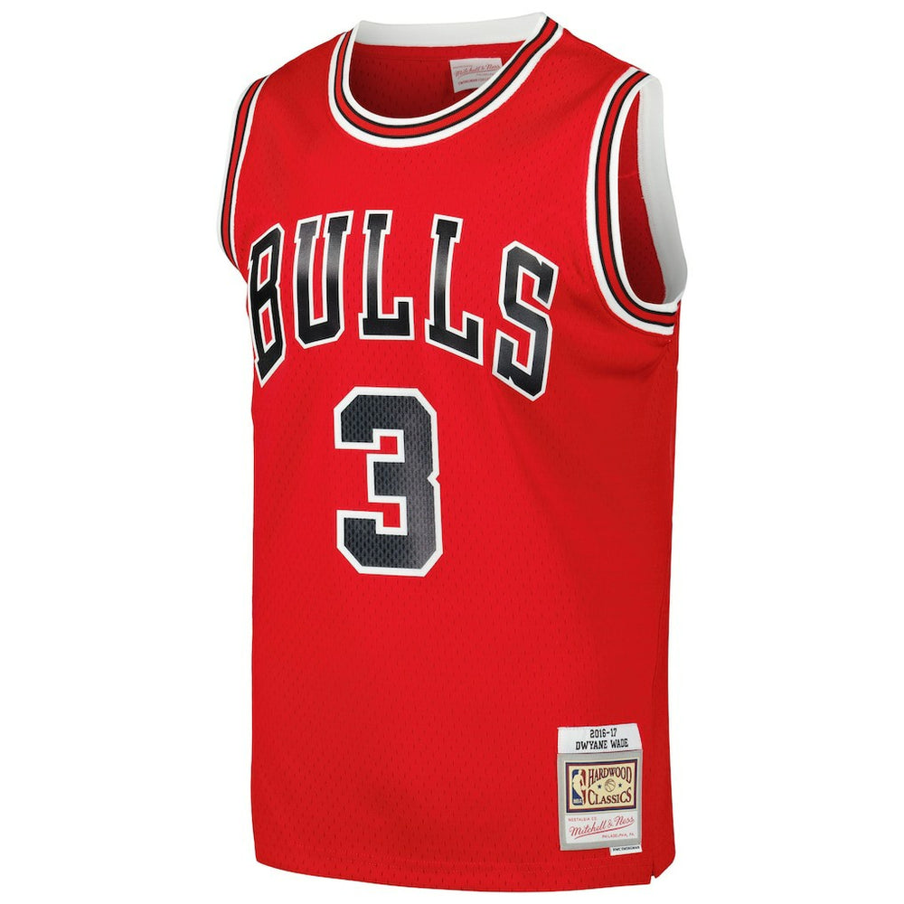 Mitchell & Ness - Dwyane Wade Chicago Bulls 2016/17 Hardwood Classics Swingman Jersey - Red