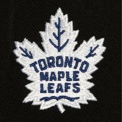 Toronto Maple Leafs - Mitchell & Ness Retro Script Colorblock Snapback Hat Black