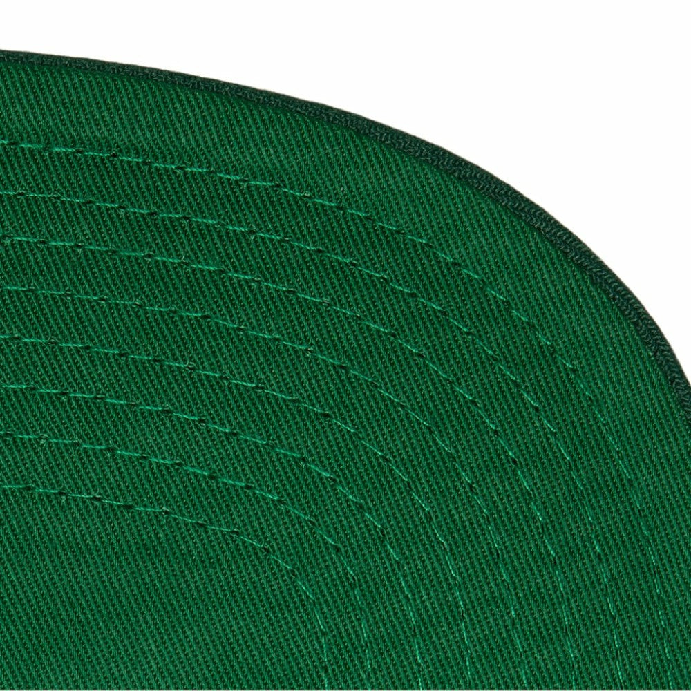 New Jersey Devils - Mitchell & Ness Retro Script Colorblock Snapback Hat Green