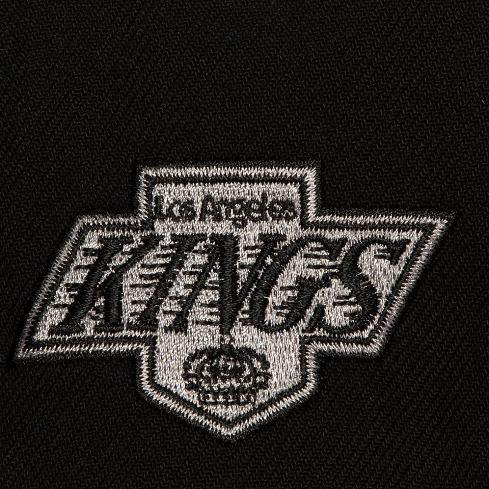 Los Angeles Kings - Mitchell & Ness Retro Script Colorblock Snapback Hat Black