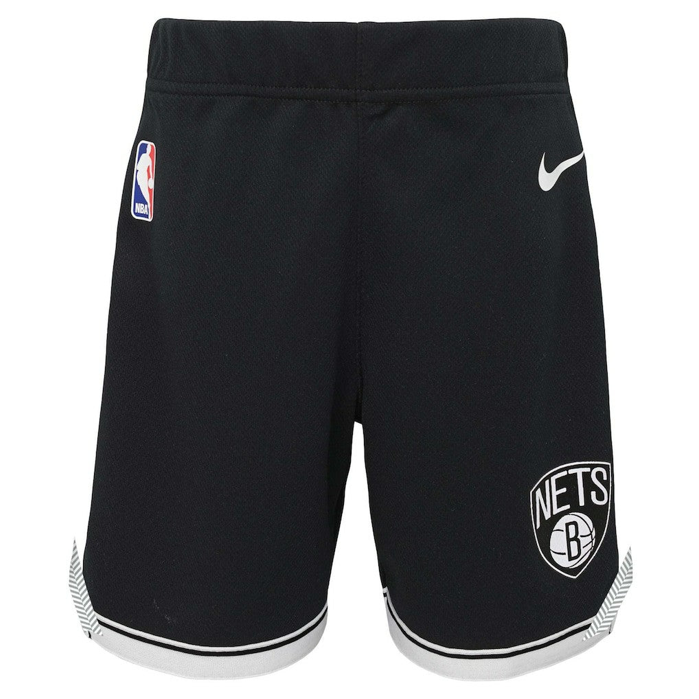 Nike - Brooklyn Nets Preschool Icon Replica Shorts - Black