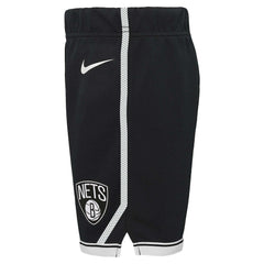 Nike - Brooklyn Nets Preschool Icon Replica Shorts - Black