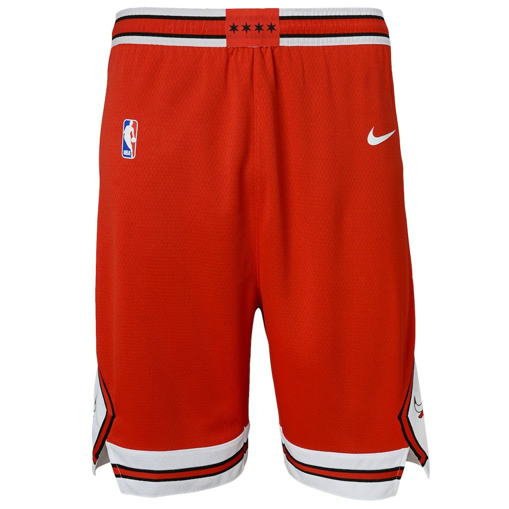 Nike - Chicago Bulls Youth Swingman Performance Shorts - Red - Icon Edition