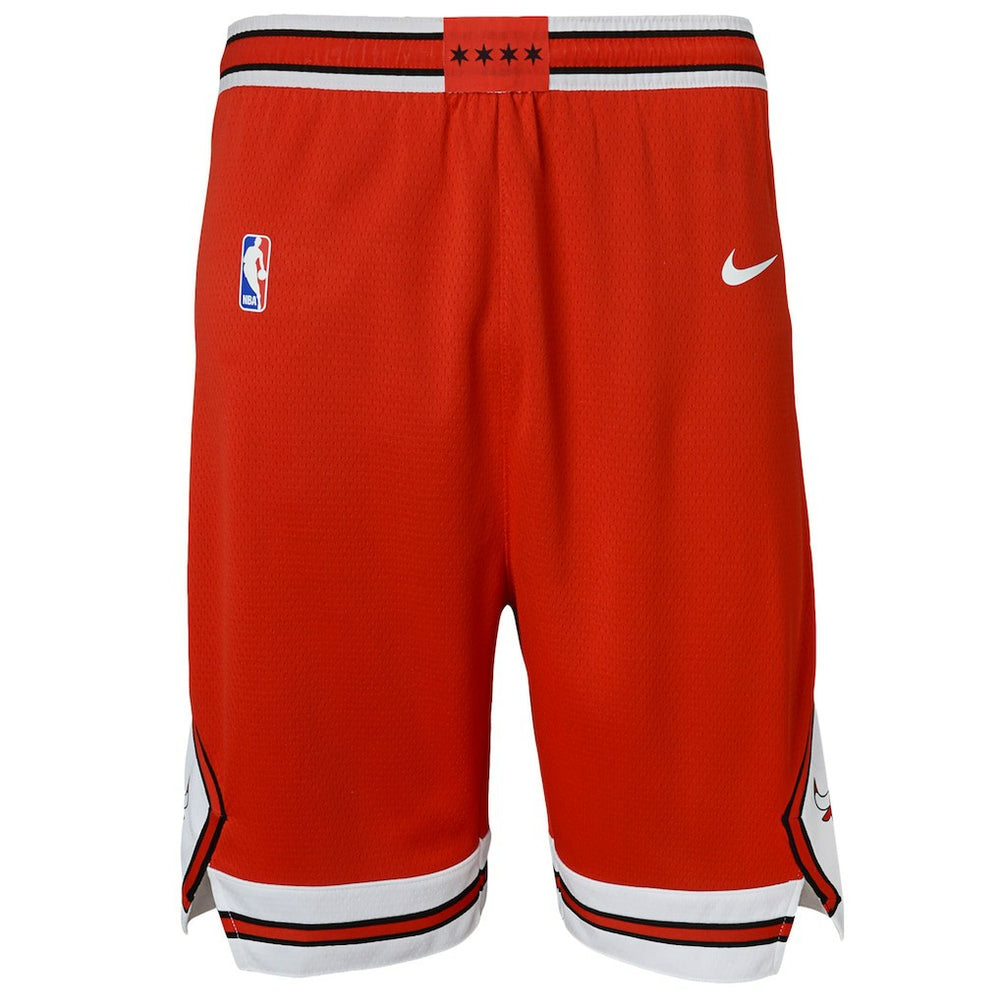 Nike - Chicago Bulls Youth Swingman Performance Shorts - Red - Icon Edition