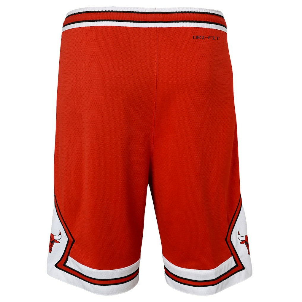 Nike - Chicago Bulls Youth Swingman Performance Shorts - Red - Icon Edition