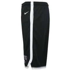 Nike - Brooklyn Nets Youth Swingman Performance Shorts - Black - Icon Edition