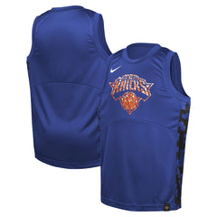 Nike - New York Knicks Youth Courtside Starting Five Team Jersey - Blue