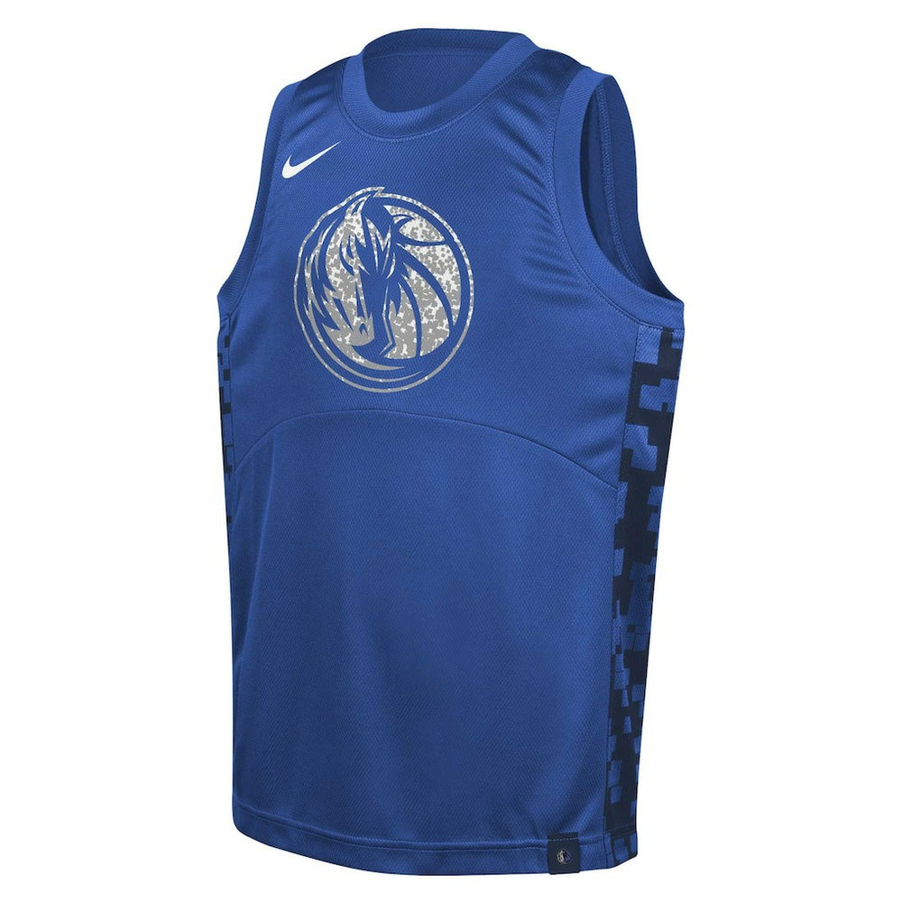 Nike - Dallas Mavericks Youth Courtside Starting Five Team Jersey - Blue