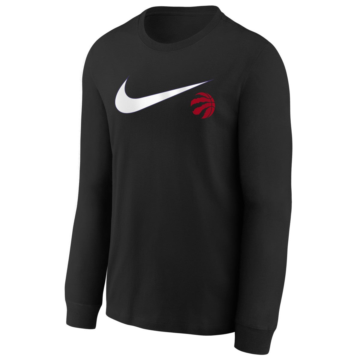 Nike - Toronto Raptors Youth Swoosh Long Sleeve T-Shirt - Black