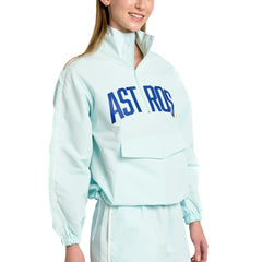 Houston Astros Lusso Women's Parker Half-Zip Jacket Lifestyle