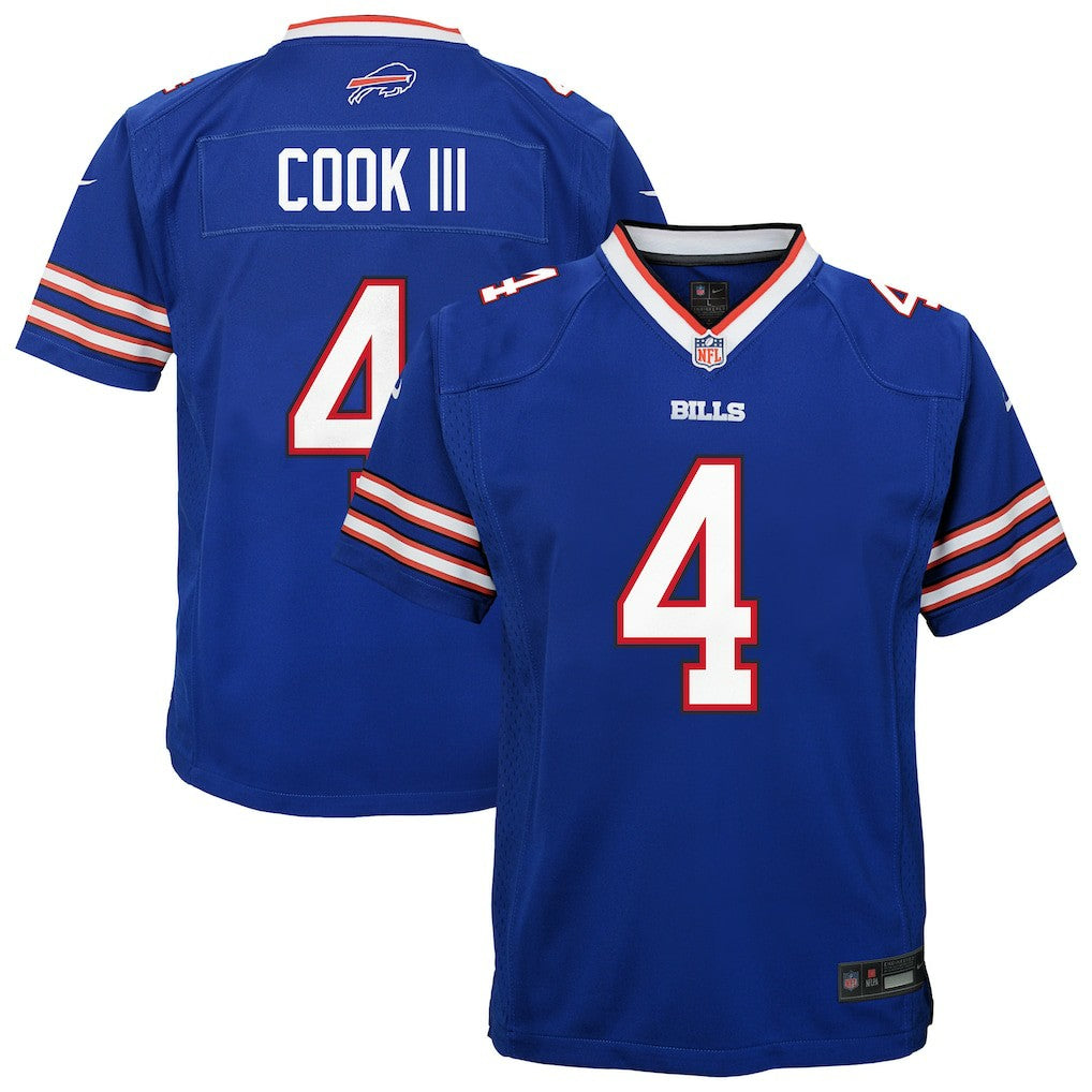 James Cook III Buffalo Bills Youth Game Jersey Royal - Nike