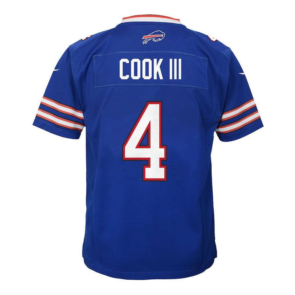 James Cook III Buffalo Bills Youth Game Jersey Royal - Nike