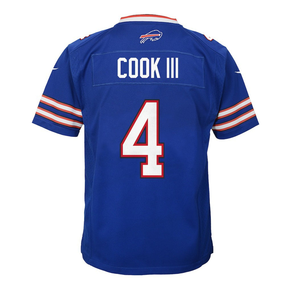 James Cook III Buffalo Bills Youth Game Jersey Royal - Nike