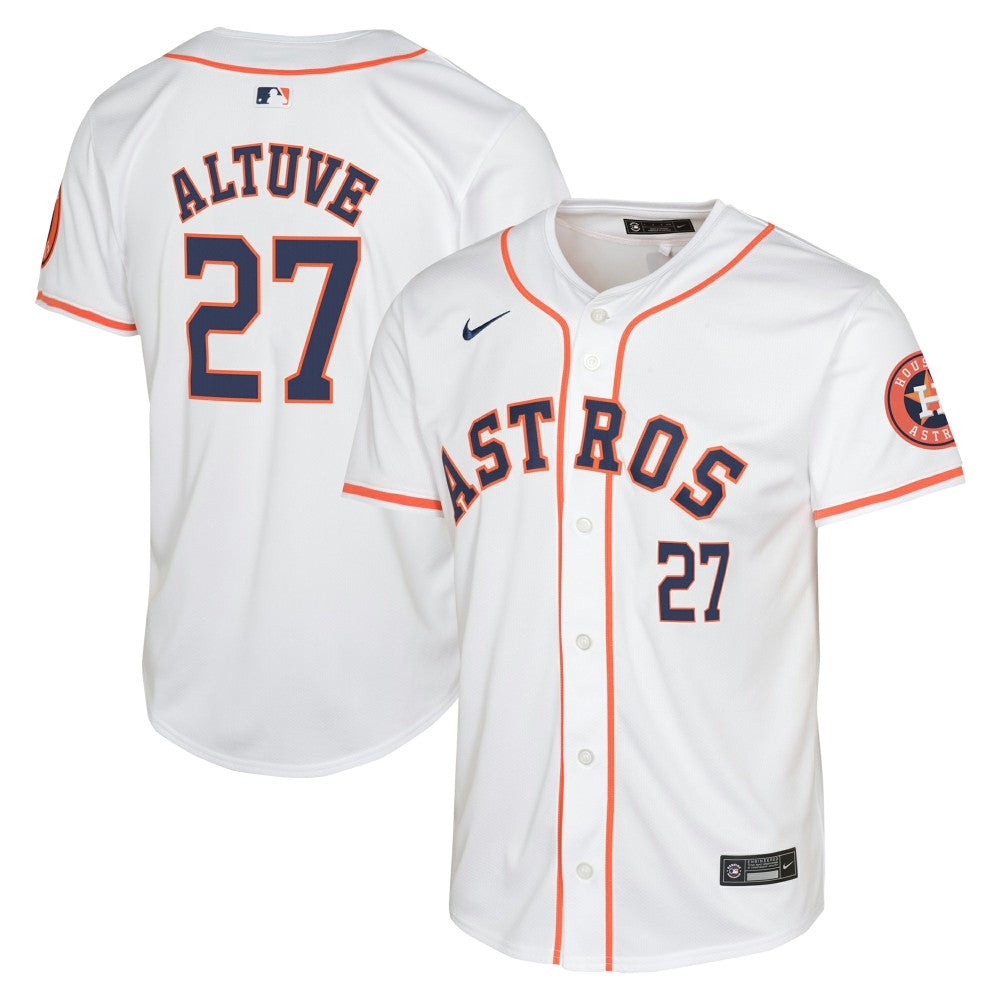 Jose Altuve Houston Astros Nike Youth Home Limited Player Jersey - White | MLB Jerseys