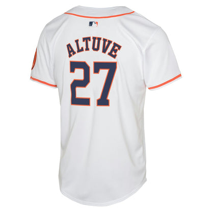 Jose Altuve Houston Astros Nike Youth Home Limited Player Jersey - White | MLB Jerseys