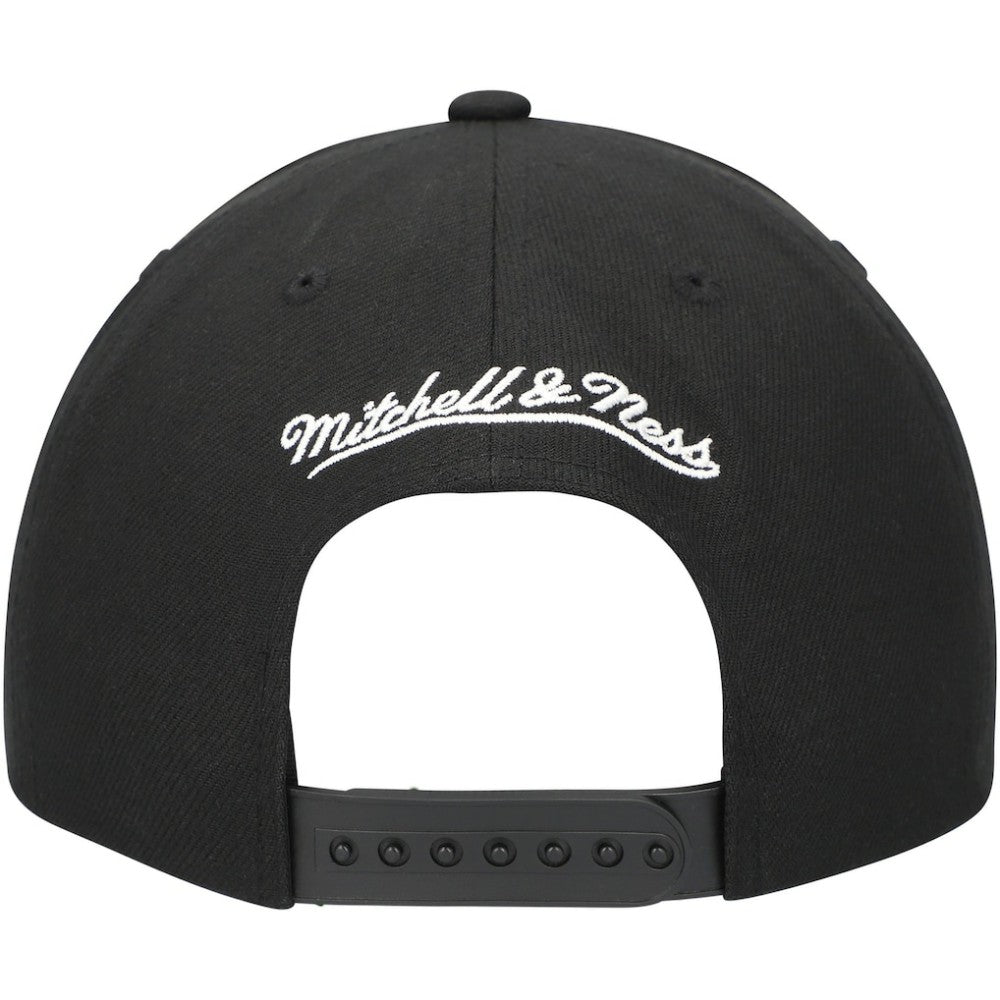 Vegas Golden Knights Mitchell & Ness Team Ground Pro Adjustable Hat Black