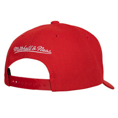 Detroit Red Wings - Mitchell & Ness Team Ground Pro Adjustable Hat Red