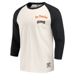 San Francisco Giants Darius Rucker Collection by Fanatics Cooperstown Collection Raglan 3/4-Sleeve T-Shirt discount