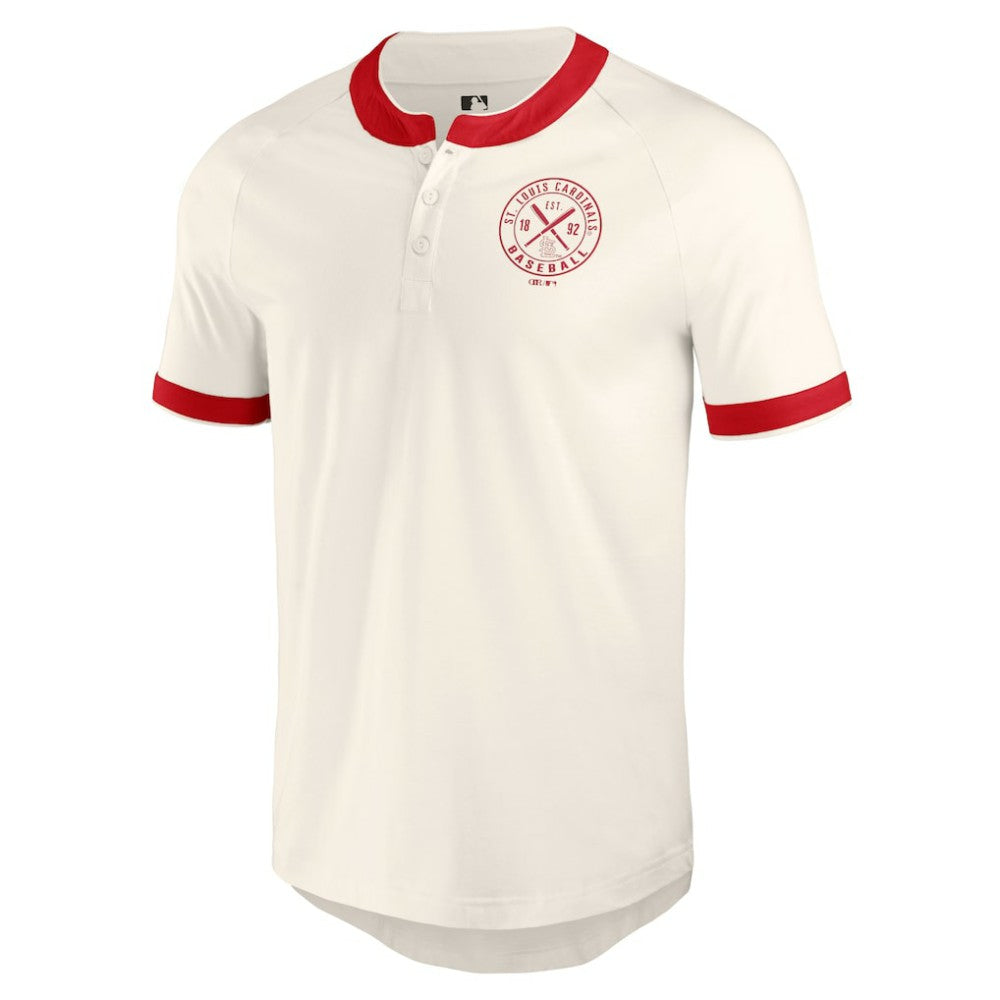 St. Louis Cardinals Darius Rucker Collection by Fanatics Henley Raglan T-Shirt discount