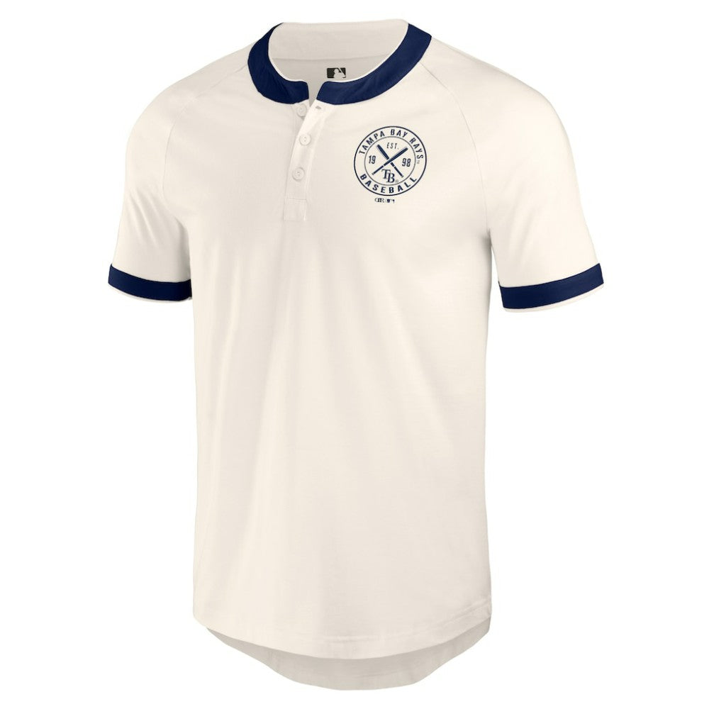 Tampa Bay Rays Darius Rucker Collection by Fanatics Henley Raglan T-Shirt Clearance