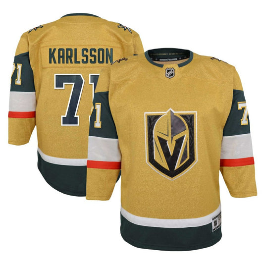William Karlsson Vegas Golden Knights Youth Home Premier Player Jersey - Gold | NHL Jerseys