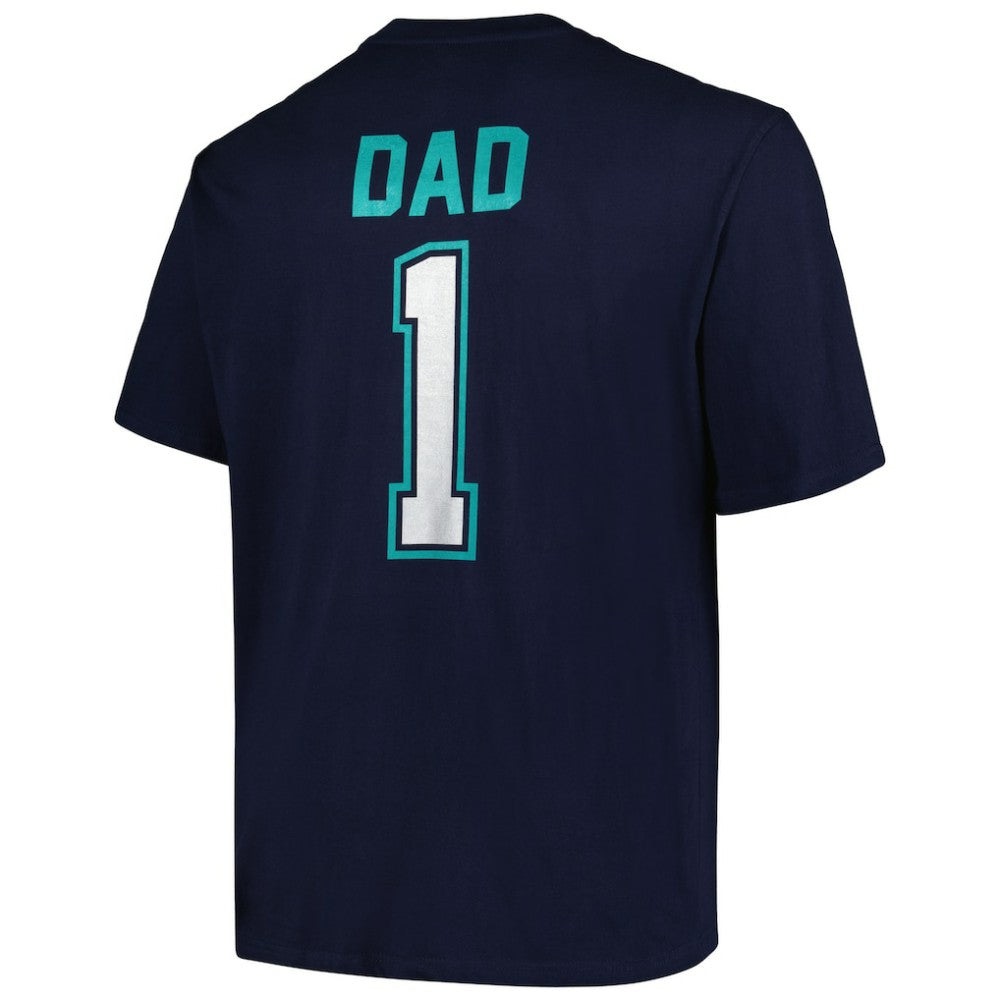 Seattle Mariners Profile Big & Tall #1 Dad T-Shirt Sale