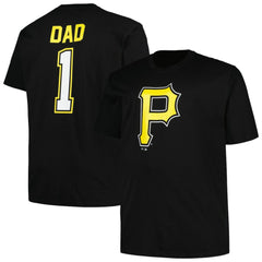 Pittsburgh Pirates Profile Big & Tall #1 Dad T-Shirt Clearance