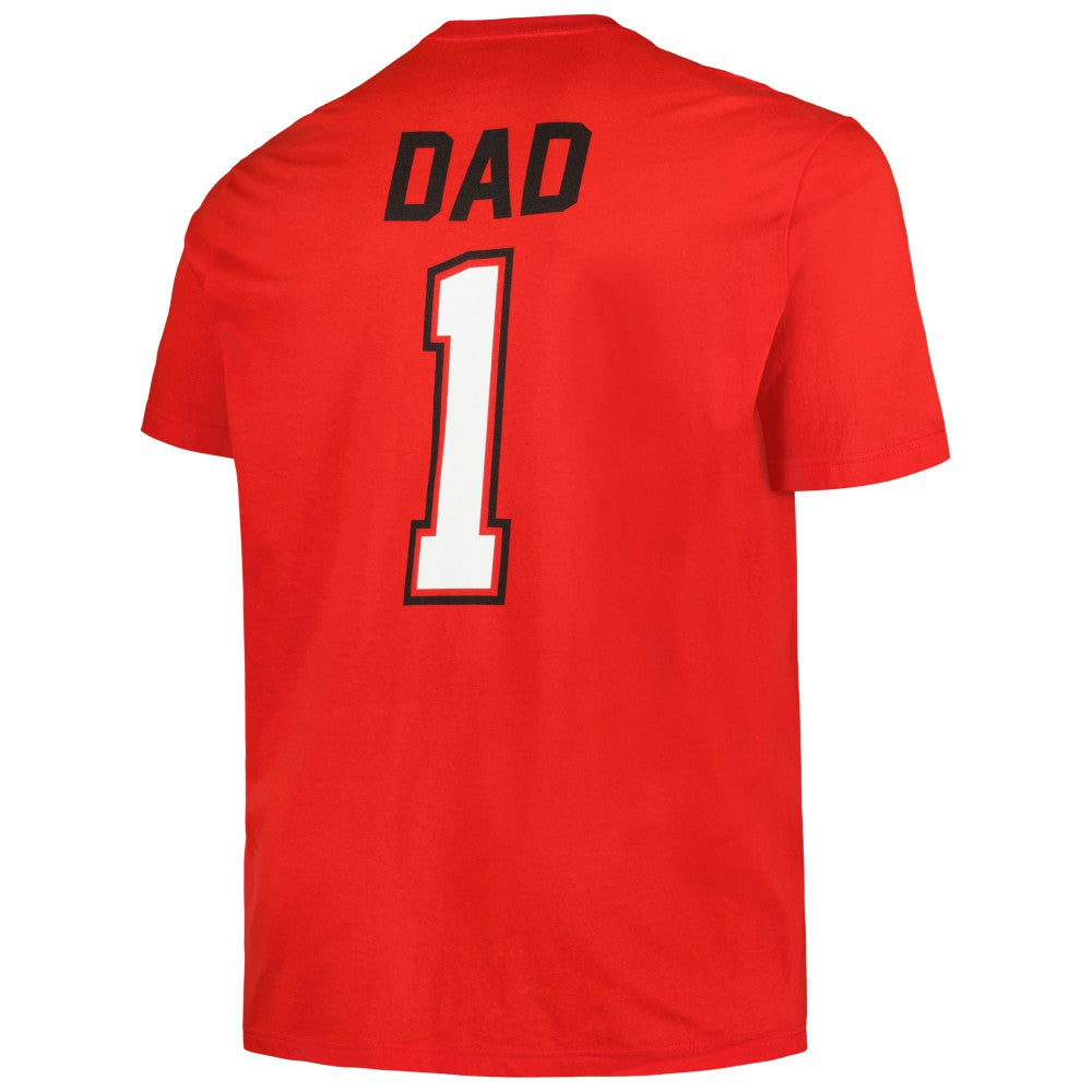 Cincinnati Reds Profile Big & Tall #1 Dad T-Shirt Lifestyle