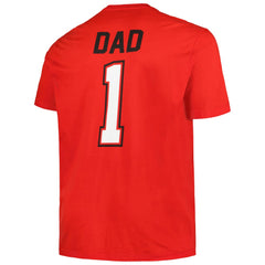 Cincinnati Reds Profile Big & Tall #1 Dad T-Shirt Lifestyle