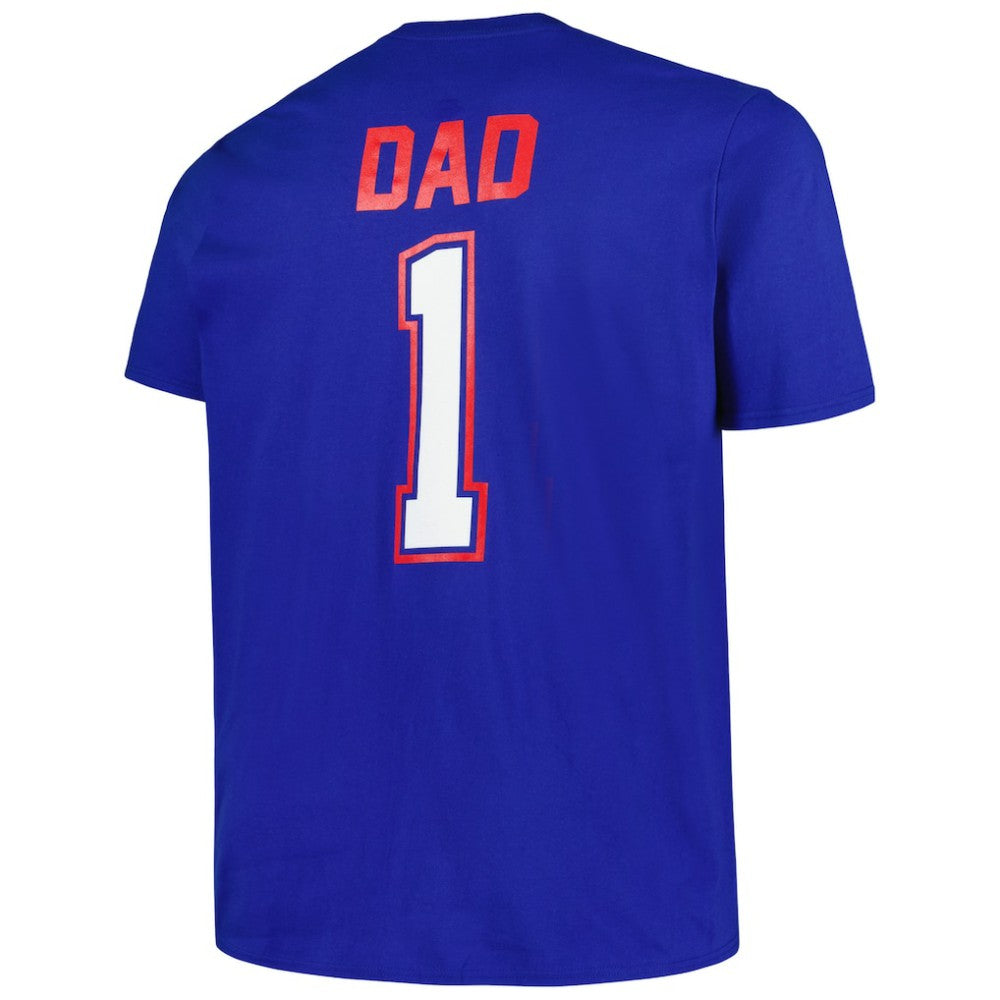 Texas Rangers Profile Big & Tall #1 Dad T-Shirt Clearance