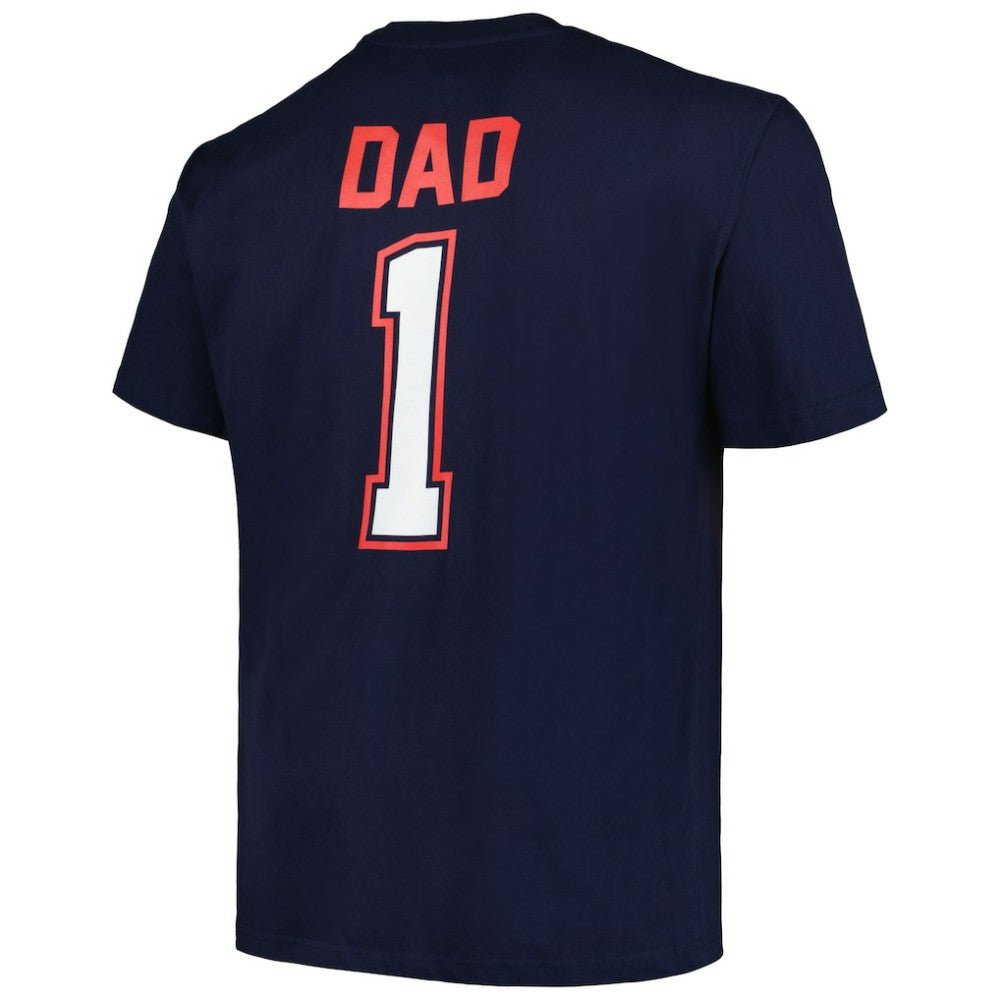 Boston Red Sox Profile Big & Tall #1 Dad T-Shirt Lifestyle