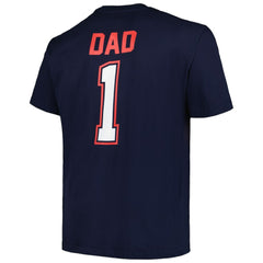 Boston Red Sox Profile Big & Tall #1 Dad T-Shirt Lifestyle